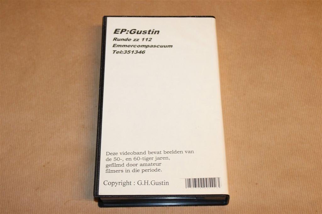Emmercompascuum VHS Video Jaren 50 60, Unieke Beelden, Ophalen of Verzenden, Gelezen
