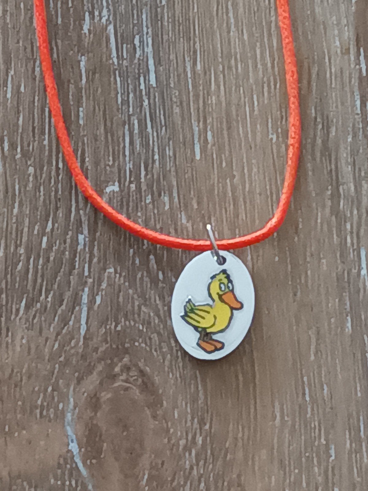 * nieuw * Energetix kinderketting met hanger, ketting, koord, Ophalen, Nieuw, Oranje, Ketting