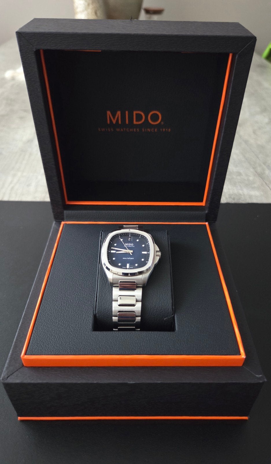 Mido Multifort TV 35 - M0493071104100, Overige merken, Staal, Staal, Polshorloge