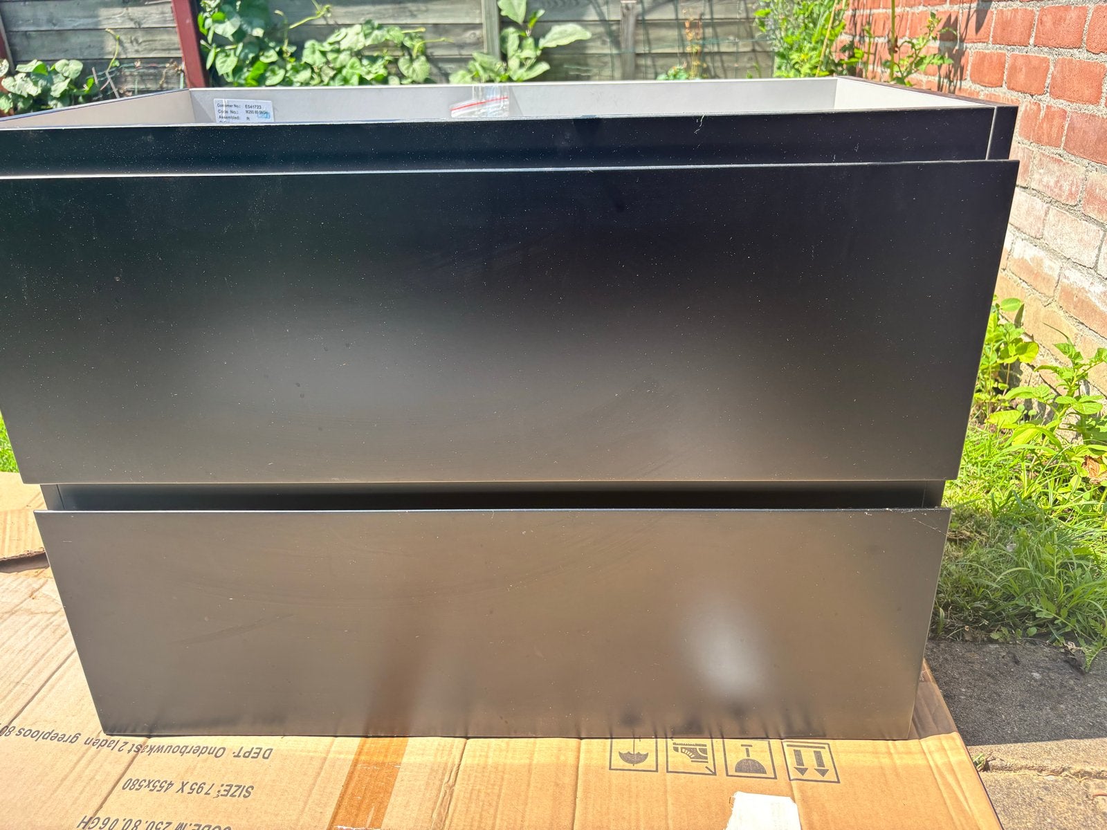 Zwevend badkamermeubel zonder toplaag, Ophalen, Gebruikt, 50 tot 100 cm, Minder dan 100 cm