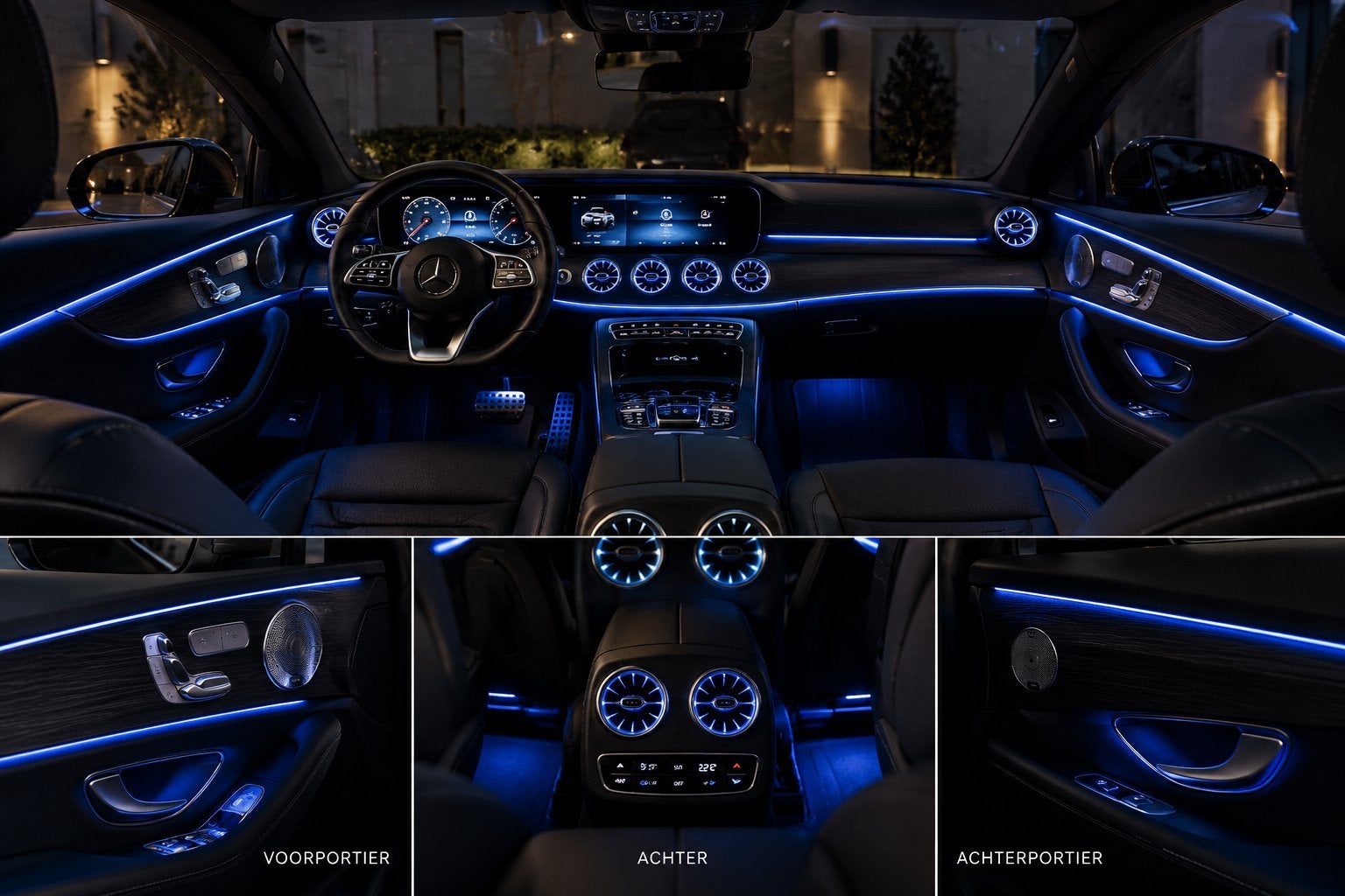 Mercedes Ambient Light Inbouwen | Sfeerverlichting, Auto-onderdelen, Ophalen of Verzenden, Nieuw