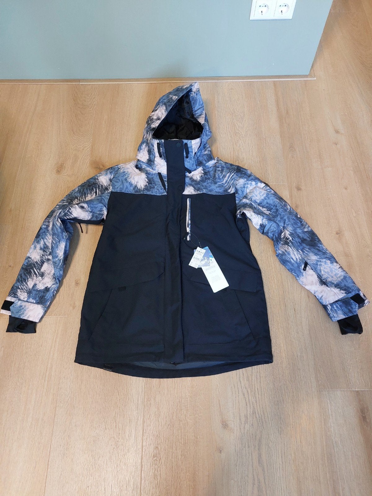 Nieuwe Roxy Dawnrae Parka JK Ski Jas Maat M, Maat 38/40 (M), Nieuw, Ophalen of Verzenden, Jack