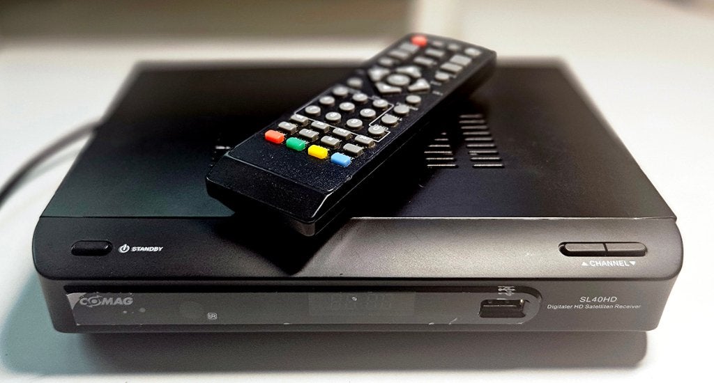 Comag SL40HD HDTV satellietontvanger, Verzenden, Gebruikt