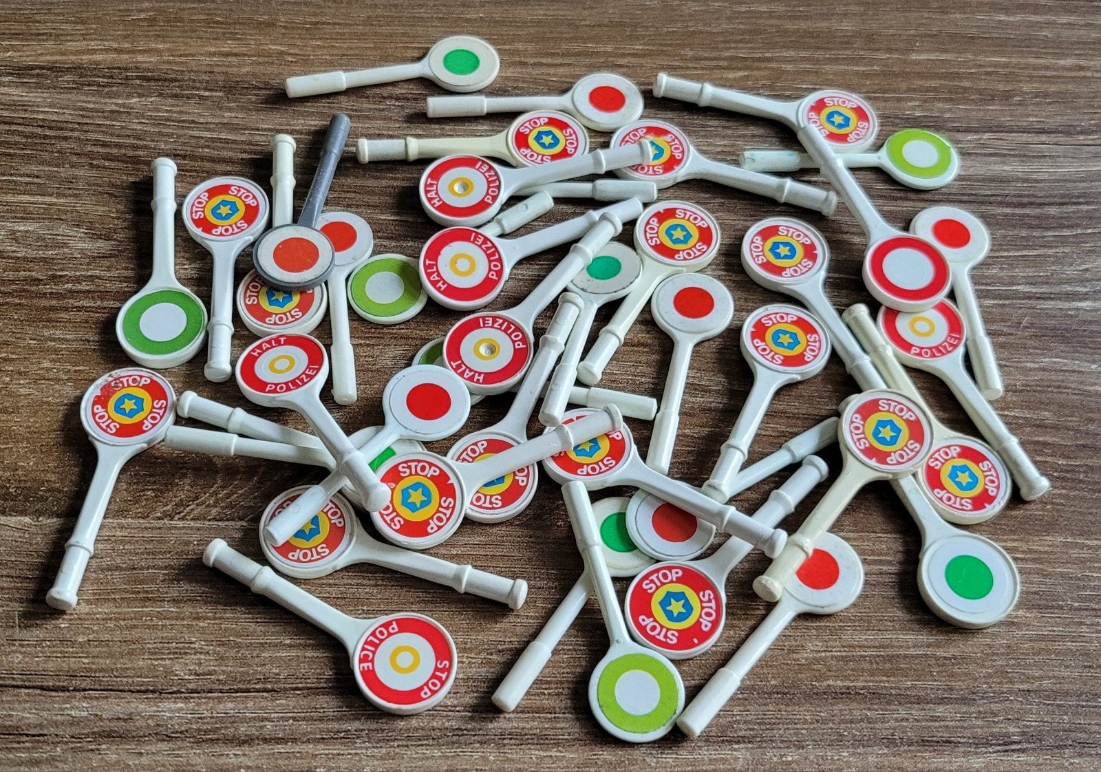 Ruim 40 playmobil stopborden, Ophalen of Verzenden, Gebruikt