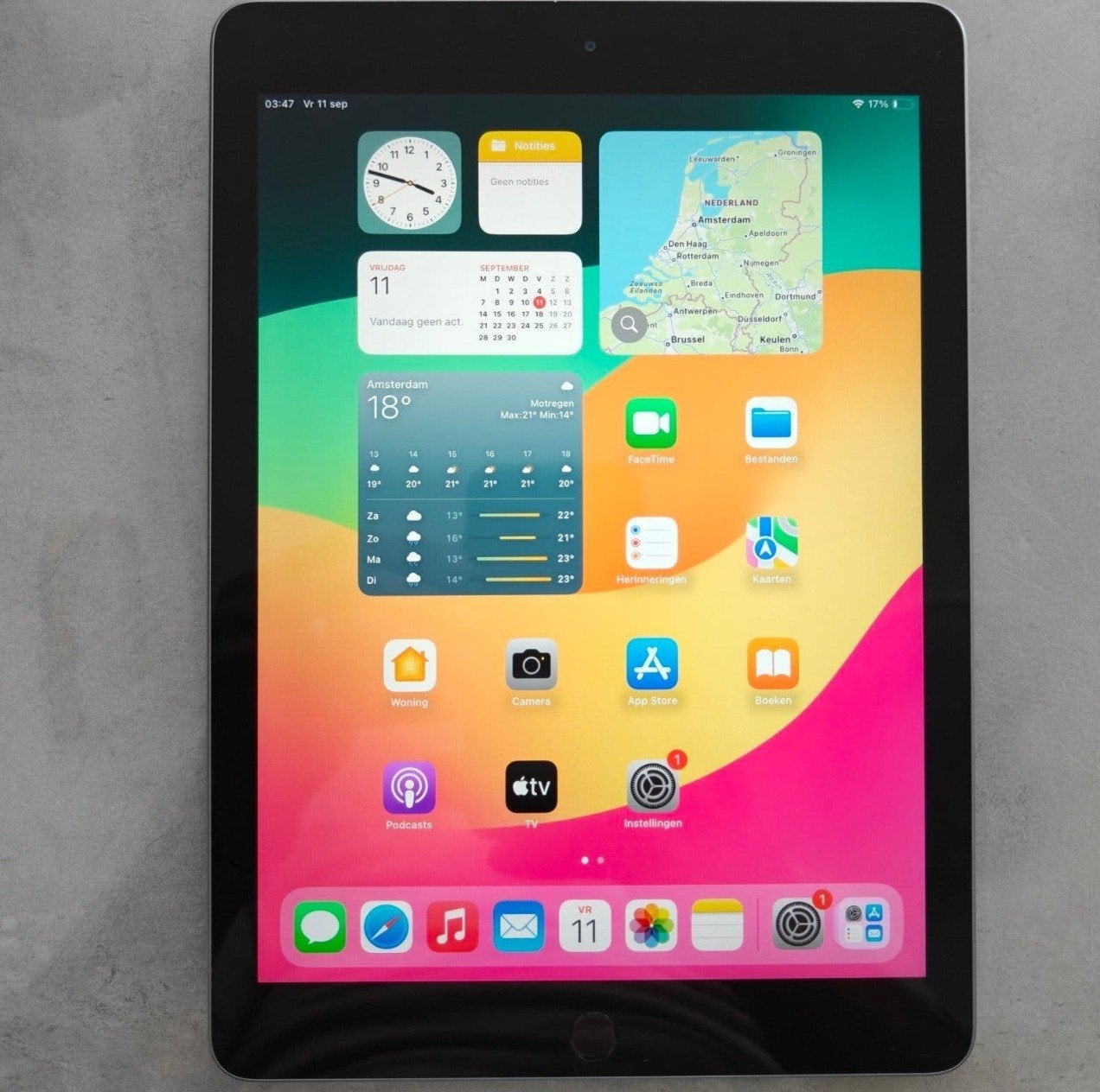 Apple iPad 6e generatie 32GB, One Apple Park Way, Cupertino, CA 95014, USA, 32 GB, Apple Inc., Apple iPad