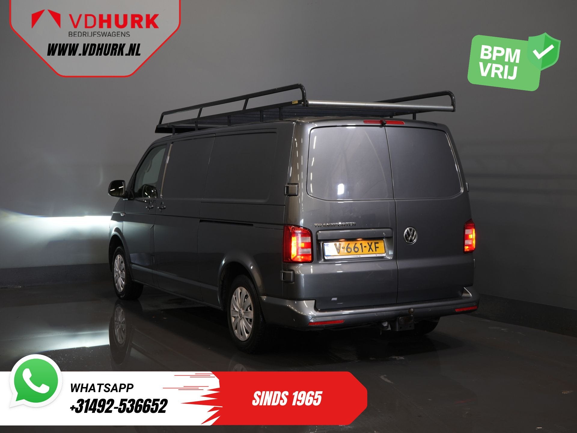 Volkswagen Transporter 2.0 TDI 150 pk DSG Aut. L2 MARGE LED/, Auto's, Stof, Gebruikt, 4 cilinders, 150 pk