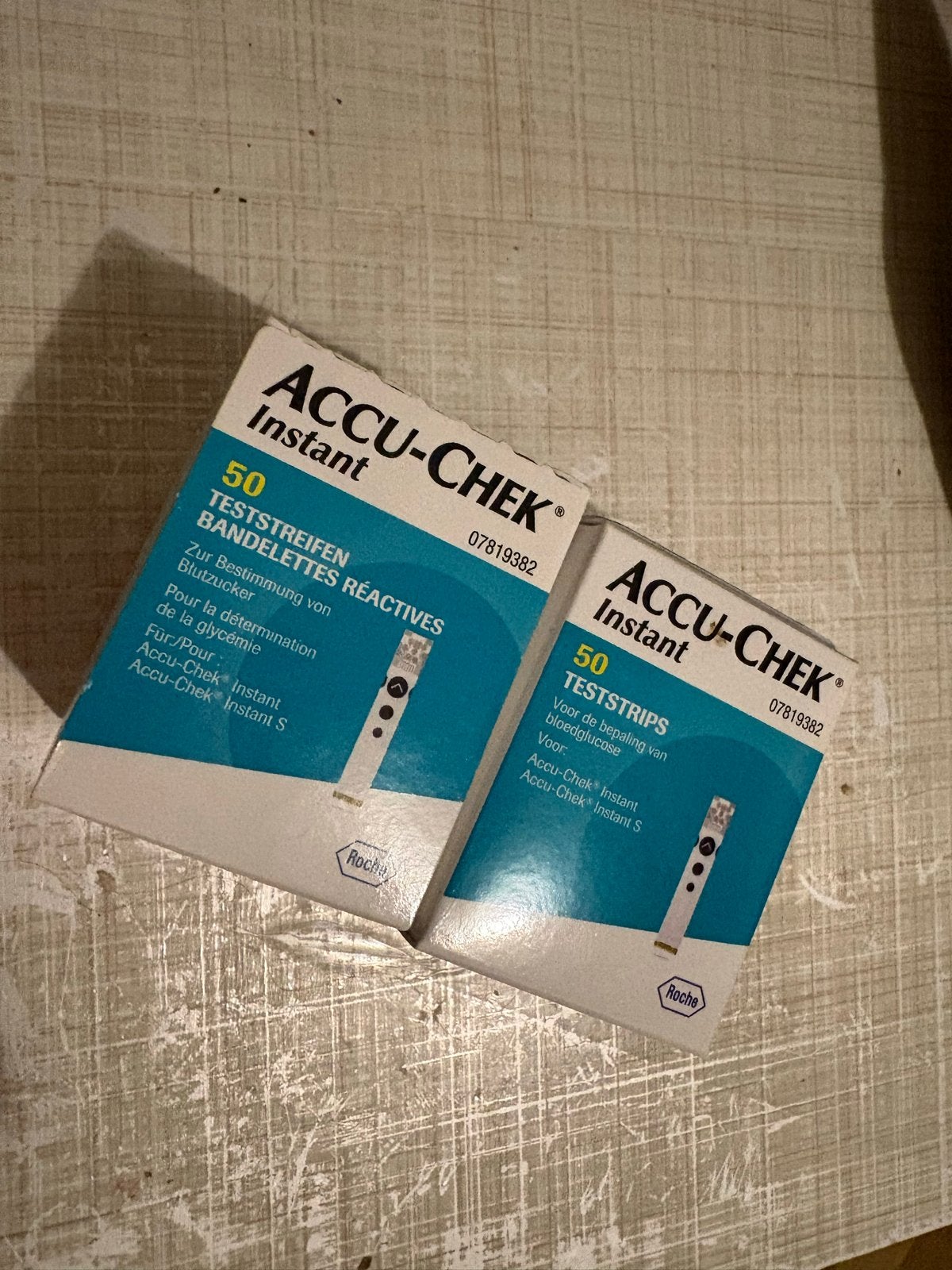 Accu-Chek Instant Teststrips - 2x50 stuks, Ophalen of Verzenden, Nieuw, Overige typen