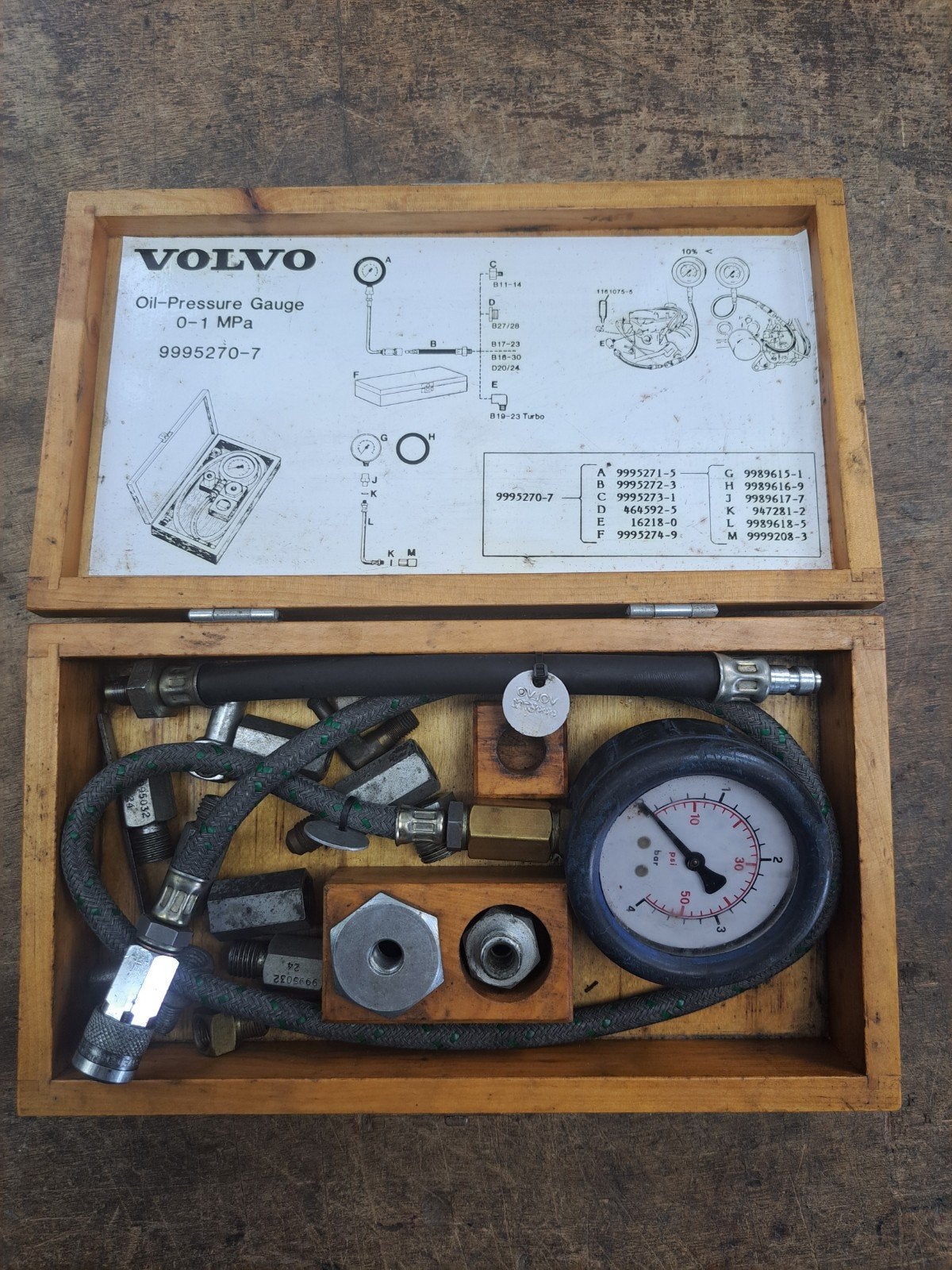 origineel oliedrukmeter volvo, Ophalen of Verzenden, Volvo