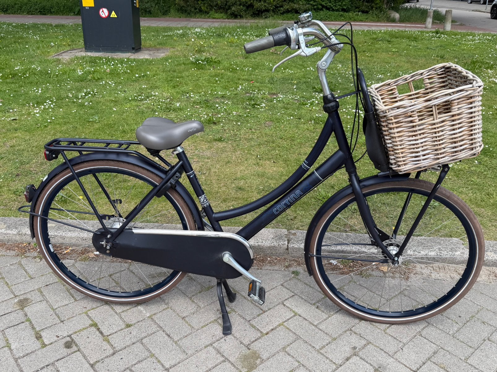 Cortina fiets 28inch, 47 tot 50 cm, Ophalen, Trommelrem, Versnellingen