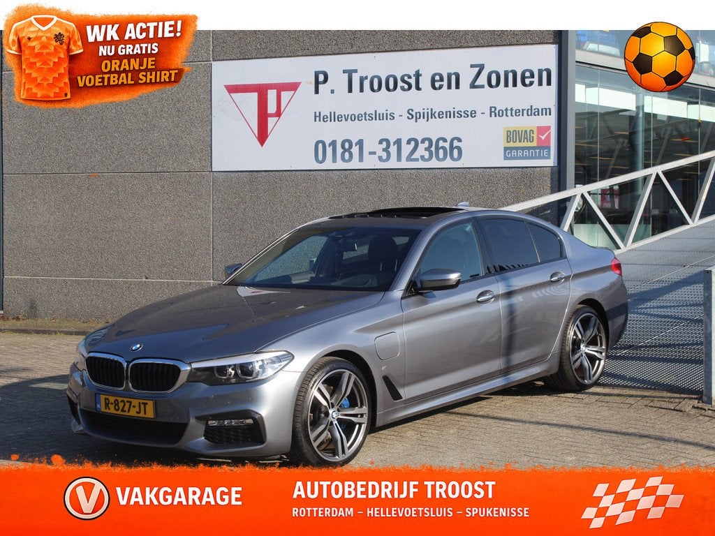 BMW 5 Serie 530e iPerformance Executive M-Sport Panoramadak/, Auto's, BMW, Automaat, Achterwielaandrijving, Gebruikt, 4 cilinders