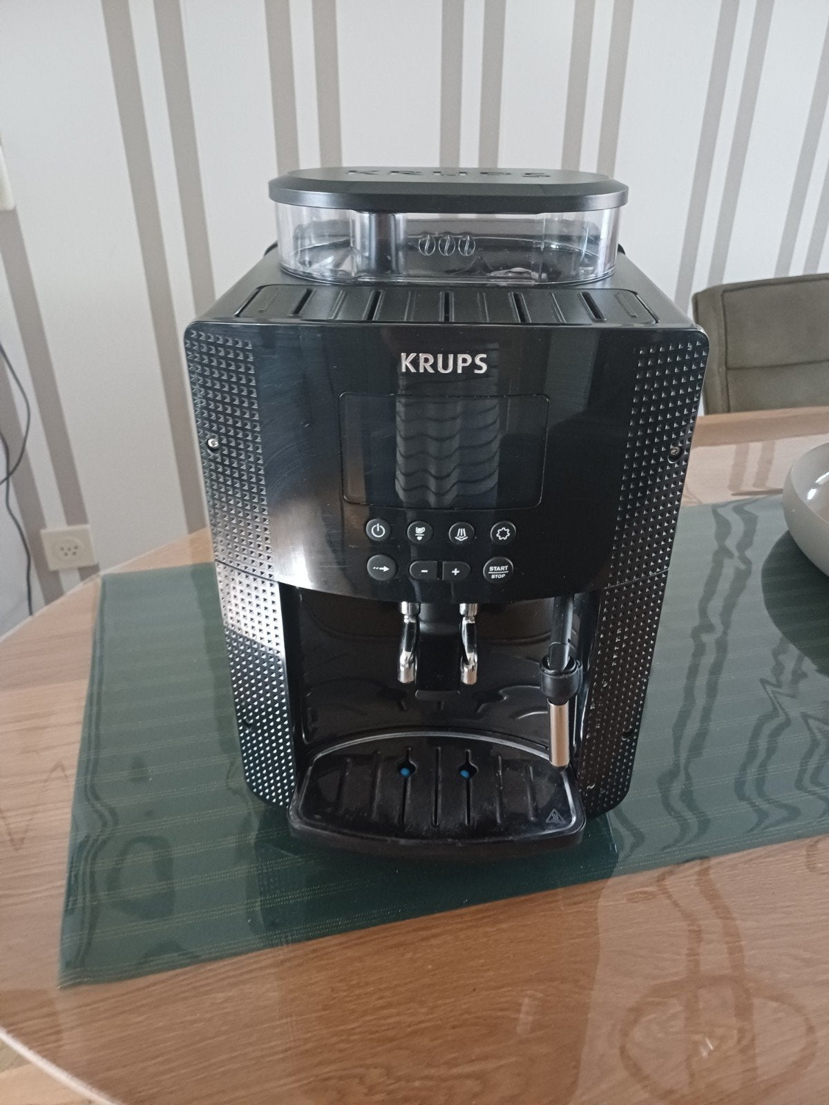 Krups espresso apparaat, Ophalen, Gebruikt, Koffiemachine, Koffiebonen