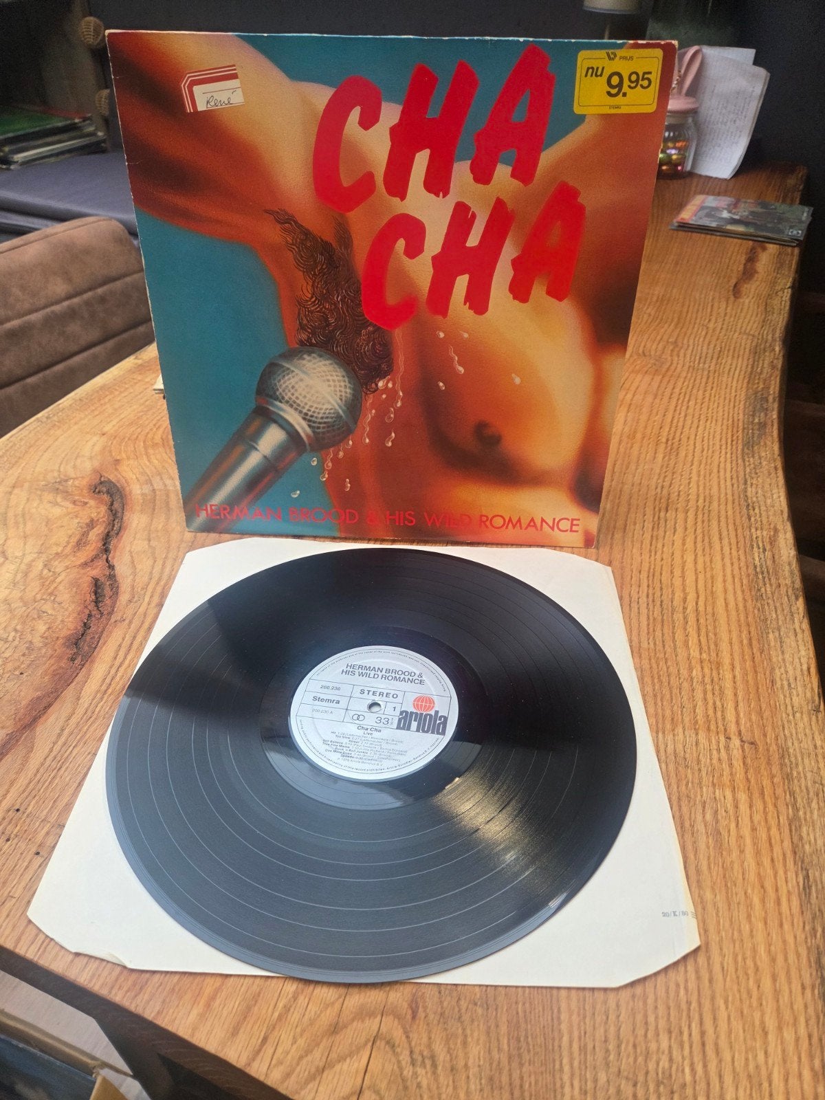 Herman Brood & His Wild Romance - Cha Cha LP (1978), Cd's en Dvd's, LP, Rock, Gebruikt, Ophalen of Verzenden