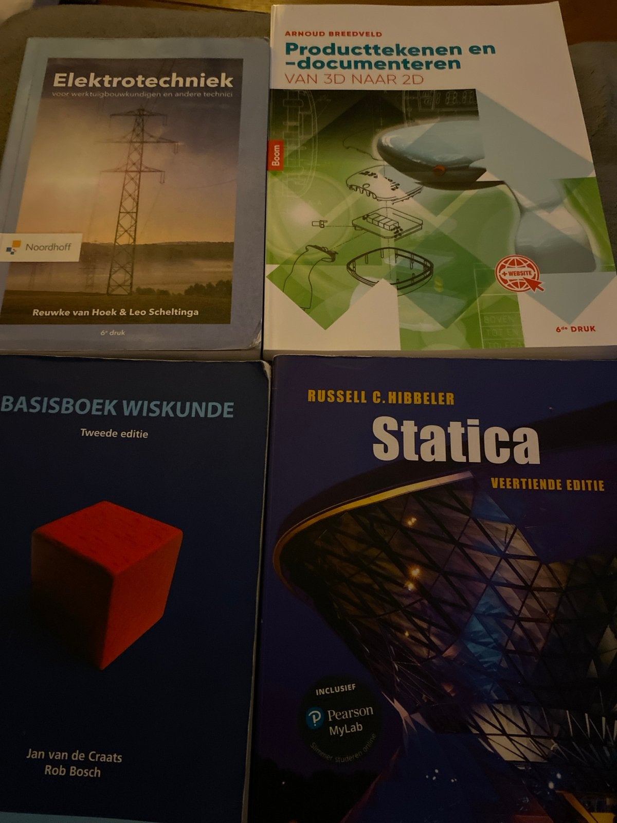 Diverse technische studieboeken (Elektrotechniek, Wiskunde,, Boeken, Ophalen of Verzenden, Beta, Zo goed als nieuw, HBO