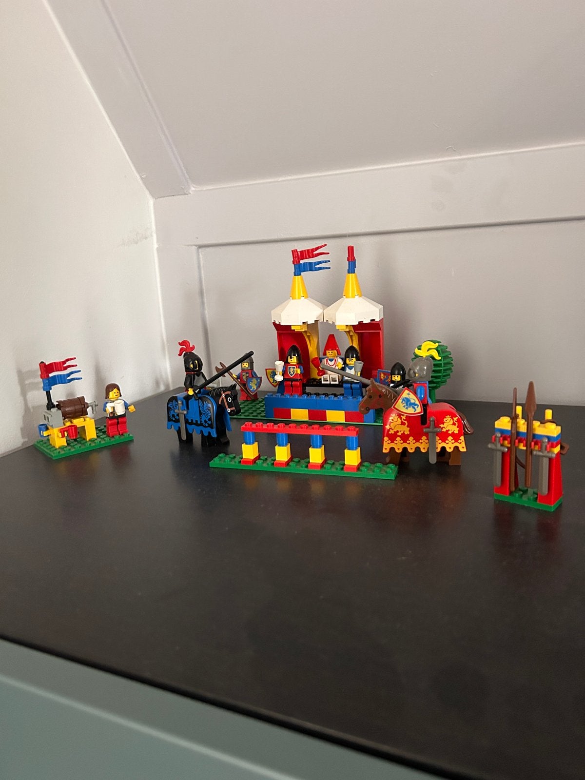 LEGO 6060 Ridder Toernooi Kasteel Set - Vintage Castle, Gebruikt, Lego, Ophalen of Verzenden, Compleet