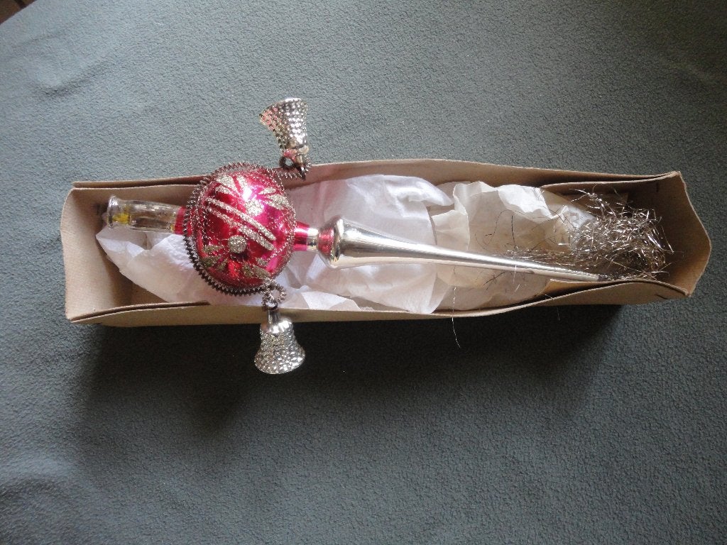 Vintage Kerstboom Piek., Diversen, Kerst, Ophalen, Gebruikt