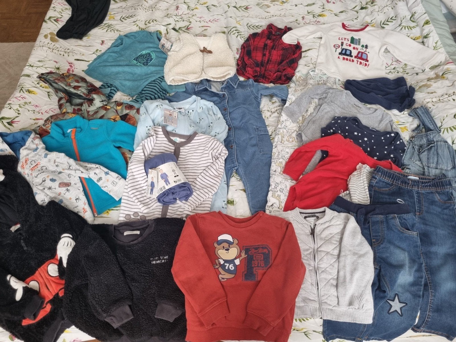 Groot kledingpakket jongen 86/92 herfst/winter – deels nieuw, Ophalen of Verzenden, Zo goed als nieuw, Maat 92
