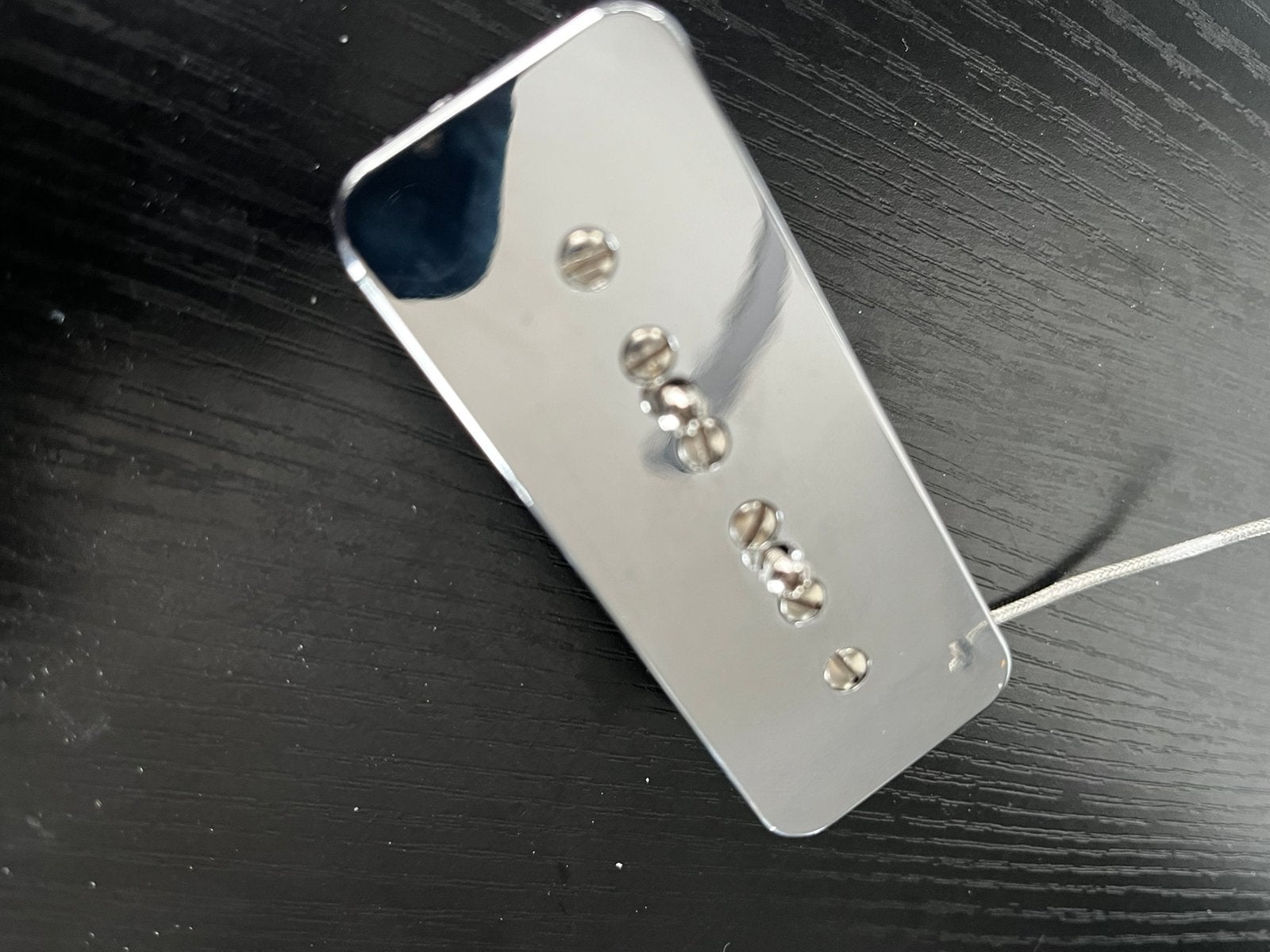 High Output Wax Potted P-90 Bridge Pickup Chrome, Ophalen of Verzenden, Zo goed als nieuw, Elektrische gitaar