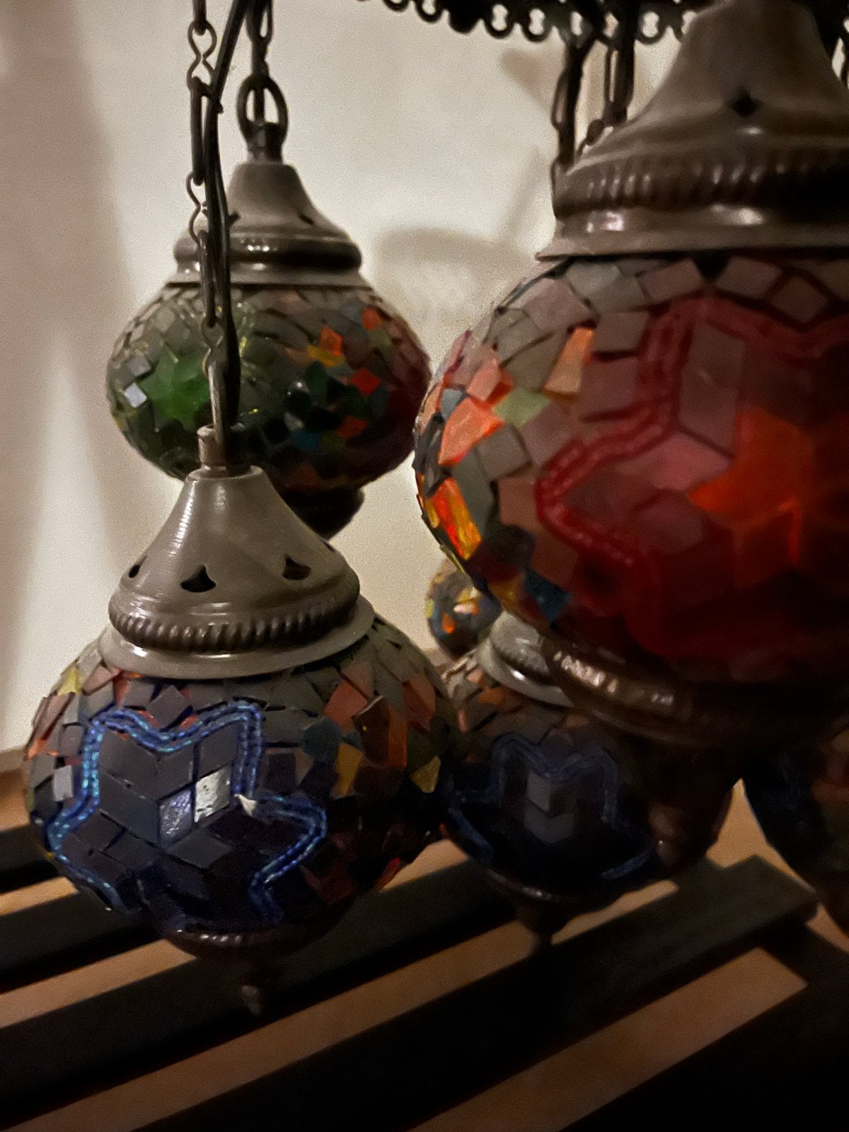 Prachtige Turkse Mozaïek Hanglamp - Oosterse Sfeer, Ophalen