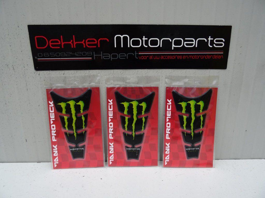 Proteck Tankpad # Monster Energy # Carbon # Uni # Triumph #, Motoren, Onderdelen | Overige, -, -, Nieuw, Ophalen of Verzenden