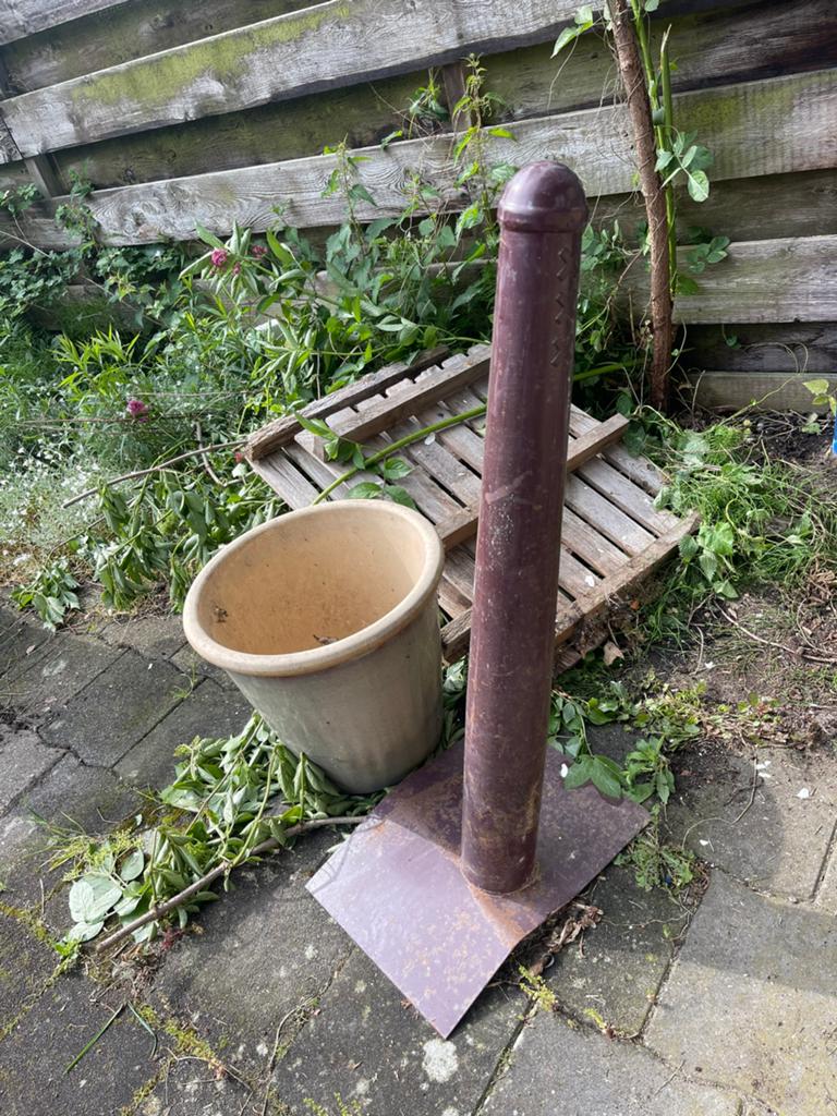 Amsterdammertje!, Tuin en Terras, Ophalen of Verzenden, Zo goed als nieuw, Minder dan 180 cm, Palen