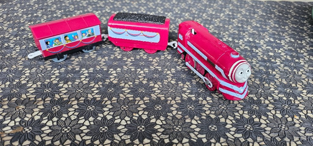 Thomas de trein Trackmaster Tomy, Caitlin, Kinderen en Baby's, Ophalen of Verzenden, Zo goed als nieuw