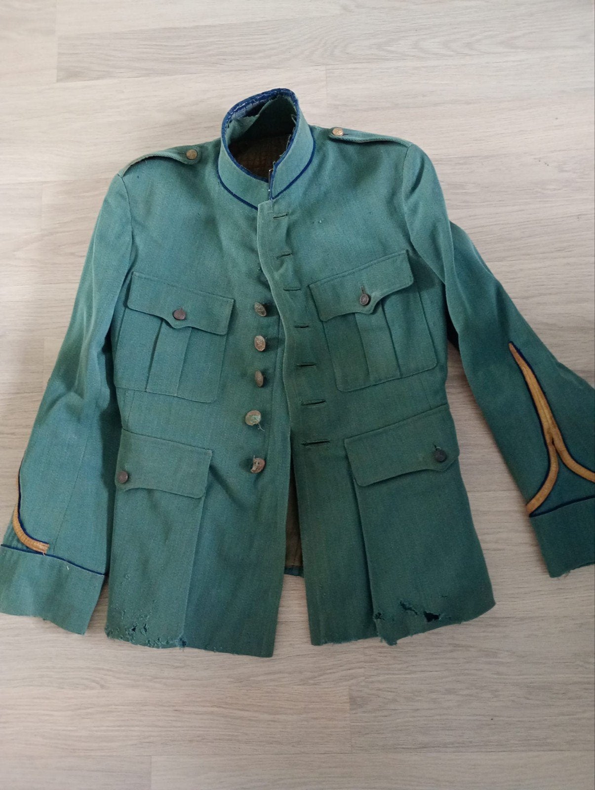 Nederland uniform jas voor 1940, Verzamelen, ., Kleding of Schoenen, Ophalen of Verzenden, .