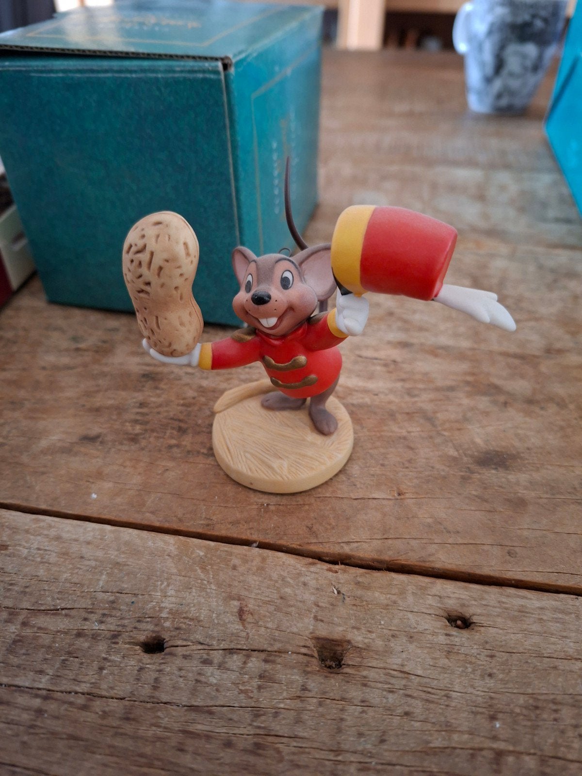 WDCC Timothy Mouse, Ophalen of Verzenden, Mickey Mouse, Zo goed als nieuw, Beeldje of Figuurtje