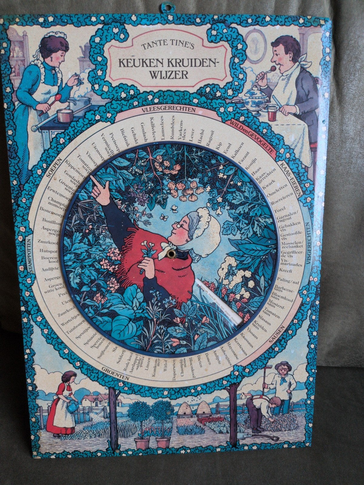Tante Tine's Keuken Kruidenwijzer - Vintage Kookhulp, Gelezen, Ophalen of Verzenden, Nederland en België, Voorgerechten en Soepen