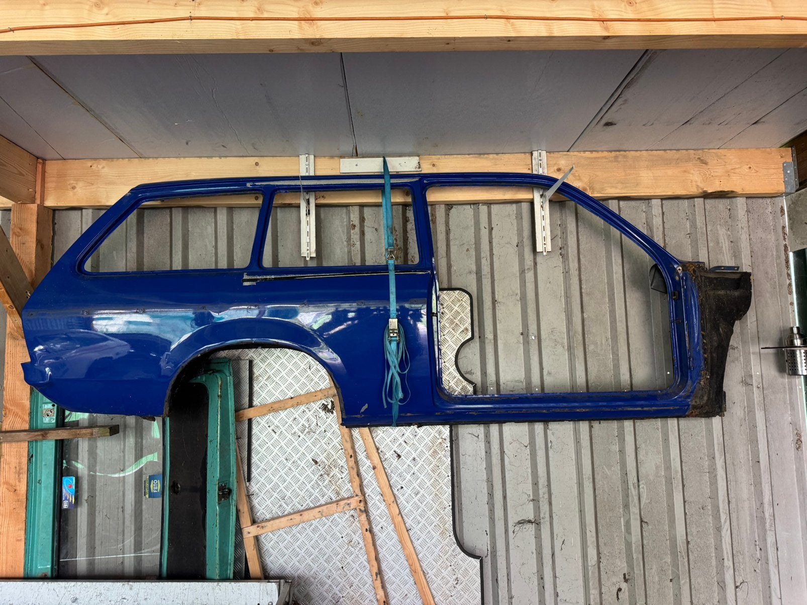 C kadett caravan plaatwerk en meer, Gebruikt, Achterklep, Ophalen of Verzenden, Opel