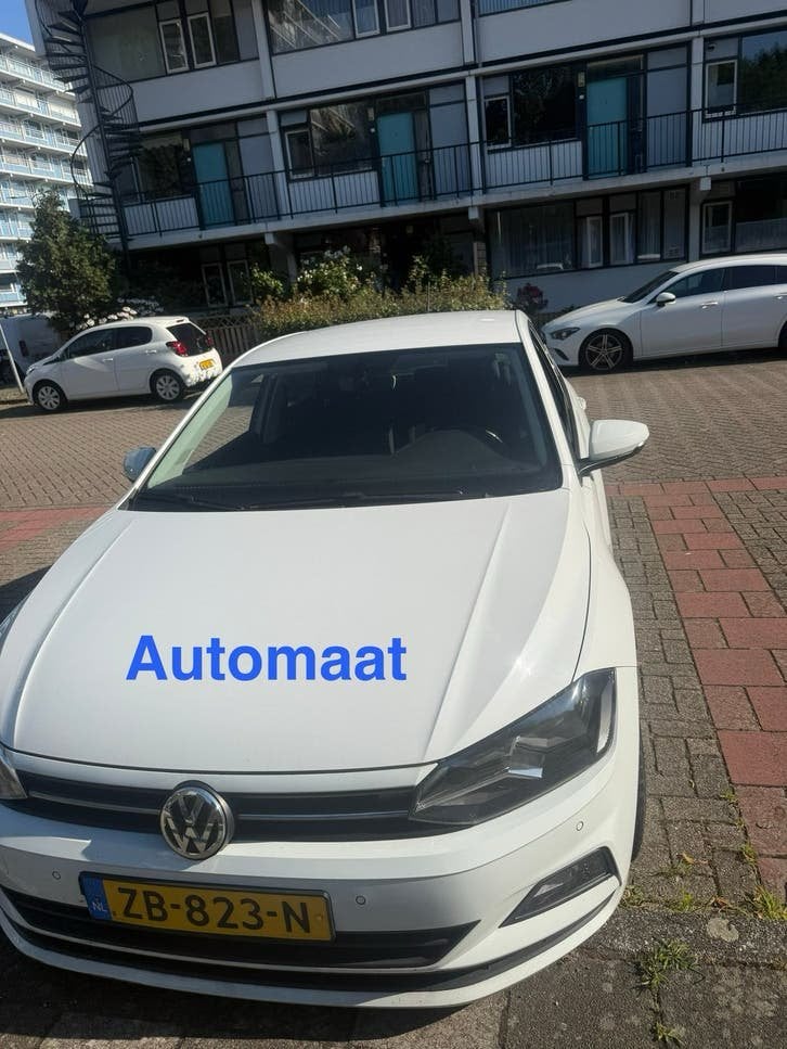 Volkswagen Polo Automaat 1.0 TSI 95pk 7-DSG 2019 Wit, Auto's, Volkswagen, 95 pk, Origineel Nederlands, Particulier, 1080 kg