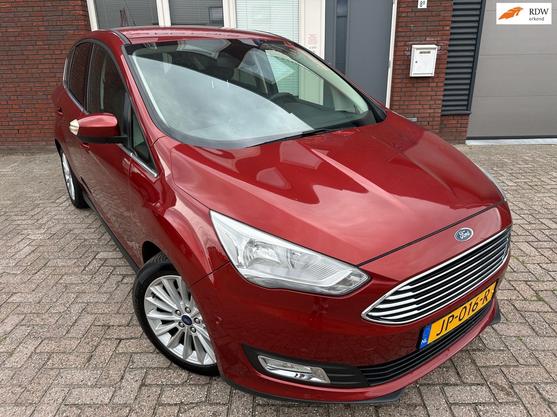 Ford C-Max 1.0 Titanium / Navi / PDC / 1e Eig / Park Assist, Auto's, Voorwielaandrijving, 125 pk, Gebruikt, Met garantie (alle)