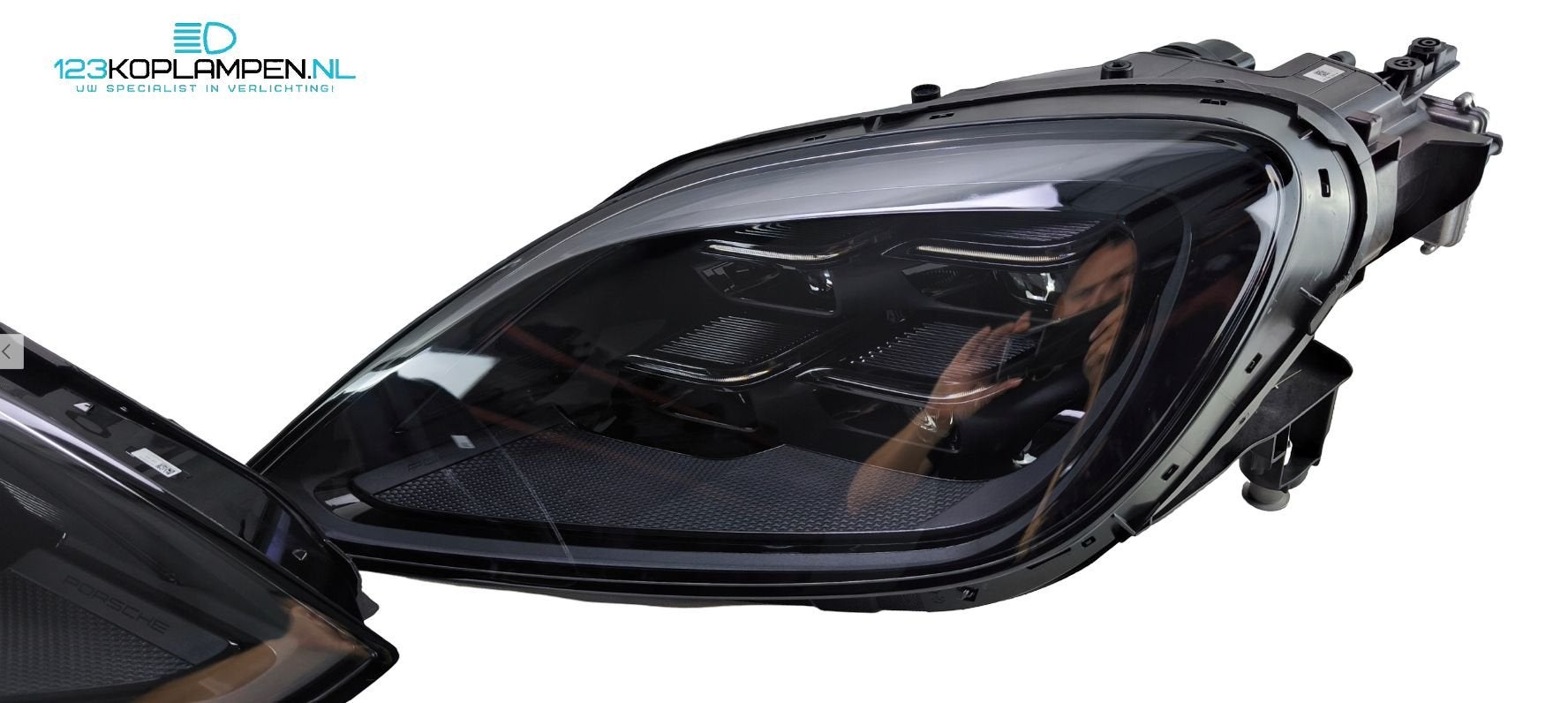 Porsche Cayenne 9Y Full Led koplamp links rechts compleet, Gebruikt, -, -, Porsche