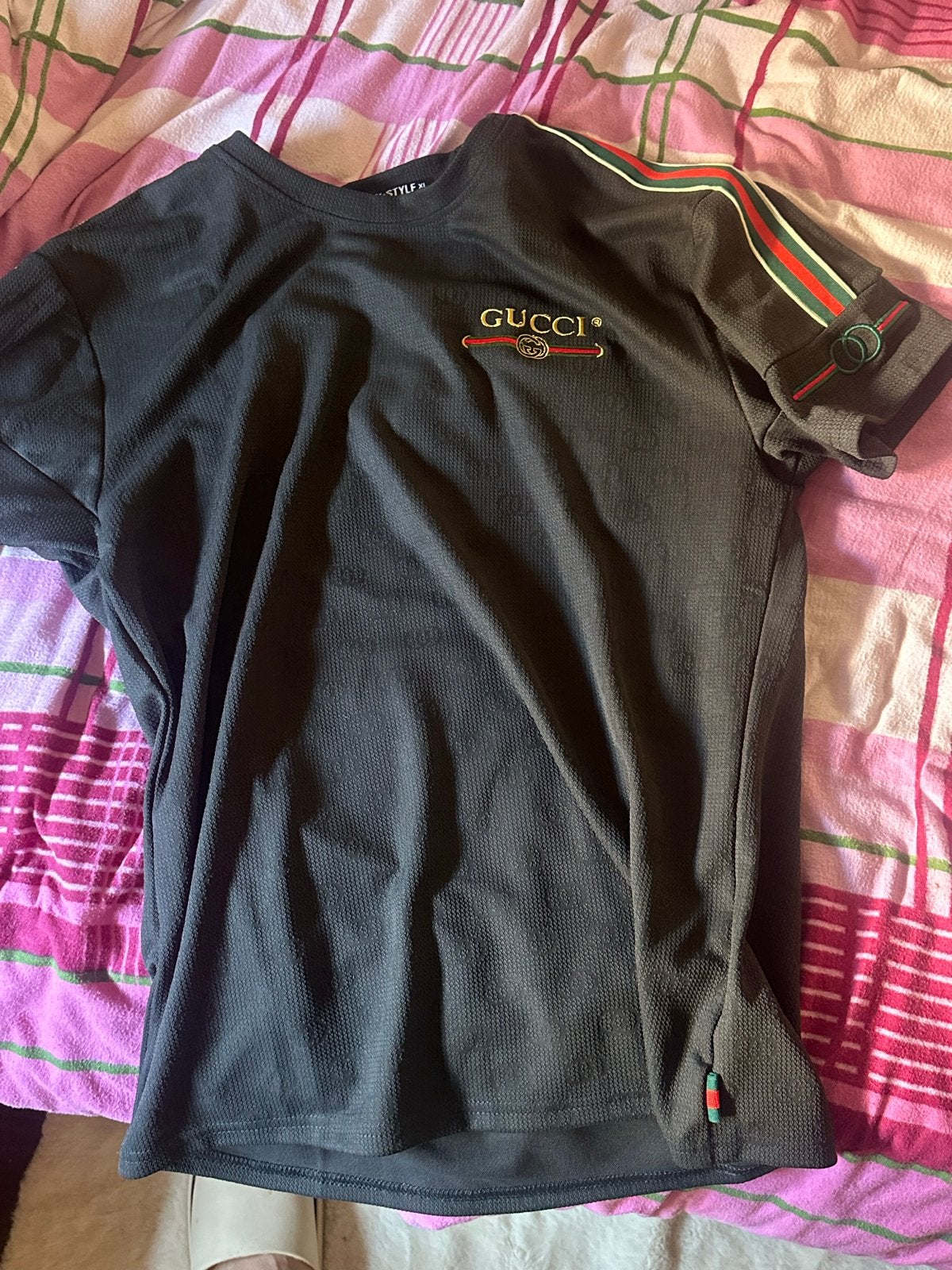 Gucci T-shirt en korte broek set, Ophalen of Verzenden, Zo goed als nieuw
