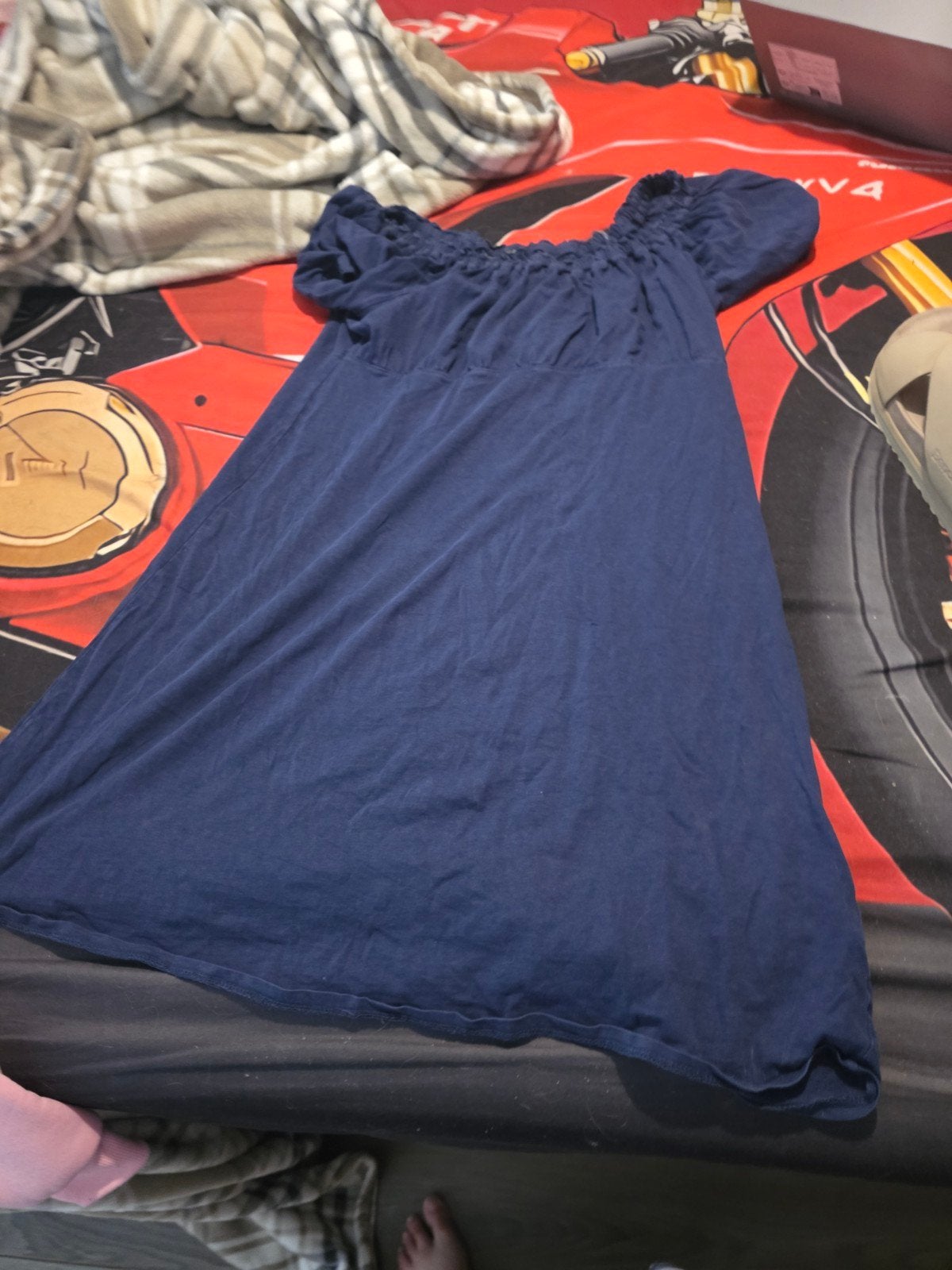 Leuk jurkje van Cranenbroek, Blauw, Maat 42/44 (L), Ophalen of Verzenden, Createx