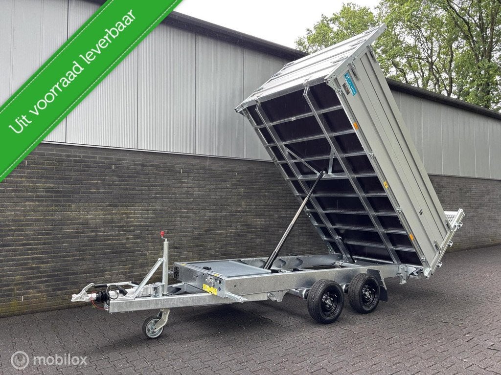 TwinTrailer TT35-35 kipper/machinetransporter Bj. 2026!, Transport Trading, Nieuw, Info@transporttrading.nl, De Grift 15 Nieuwleusen