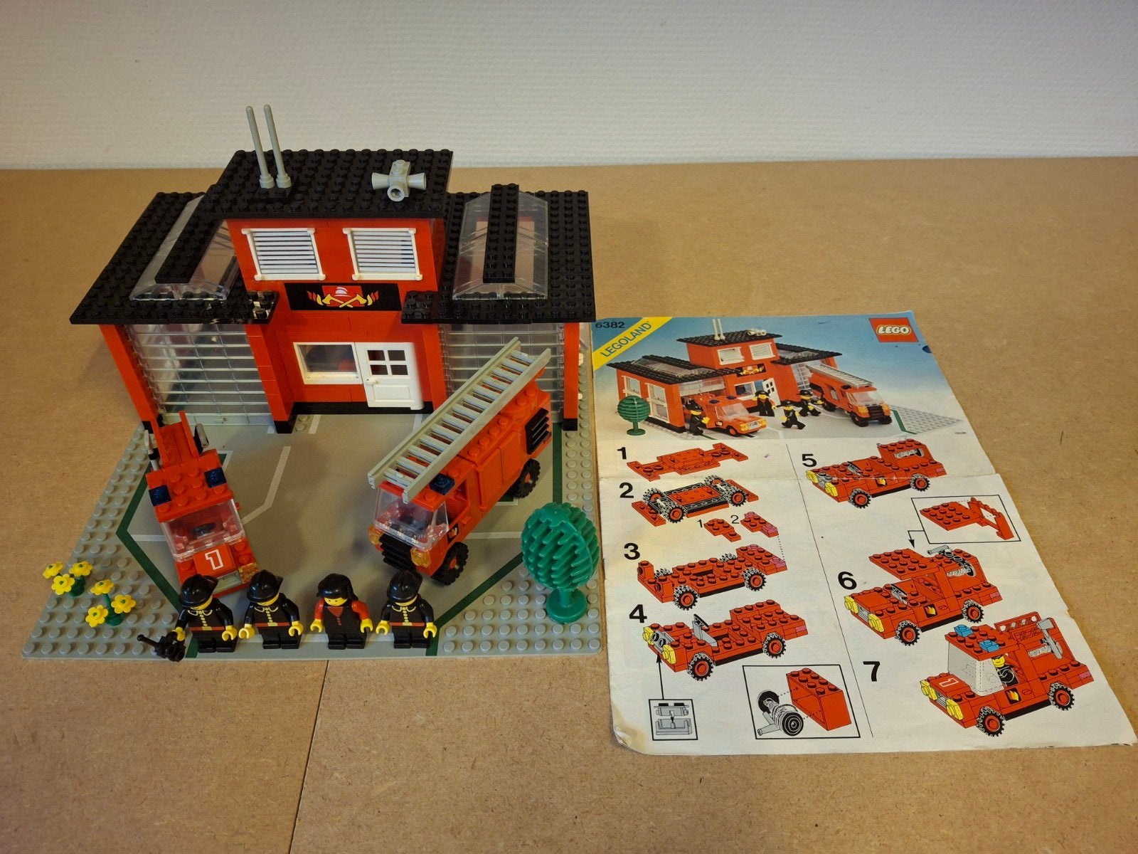 lego 6382 Fire Station. Jaren 80 Classic Town, Lego, 33 Bath Road, Slough, UK, Lego, Ophalen of Verzenden