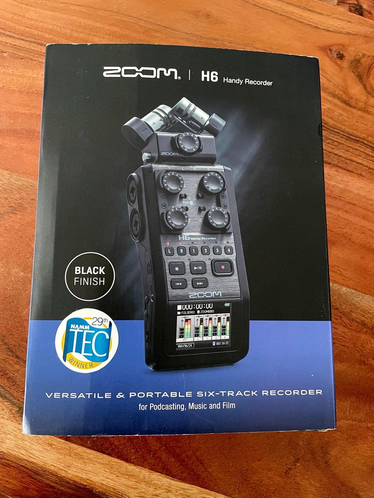 ZOOM H6 Handy Recorder - Zes-sporen audiorecorder, Ophalen of Verzenden, Zo goed als nieuw, Overige typen, Draadloos