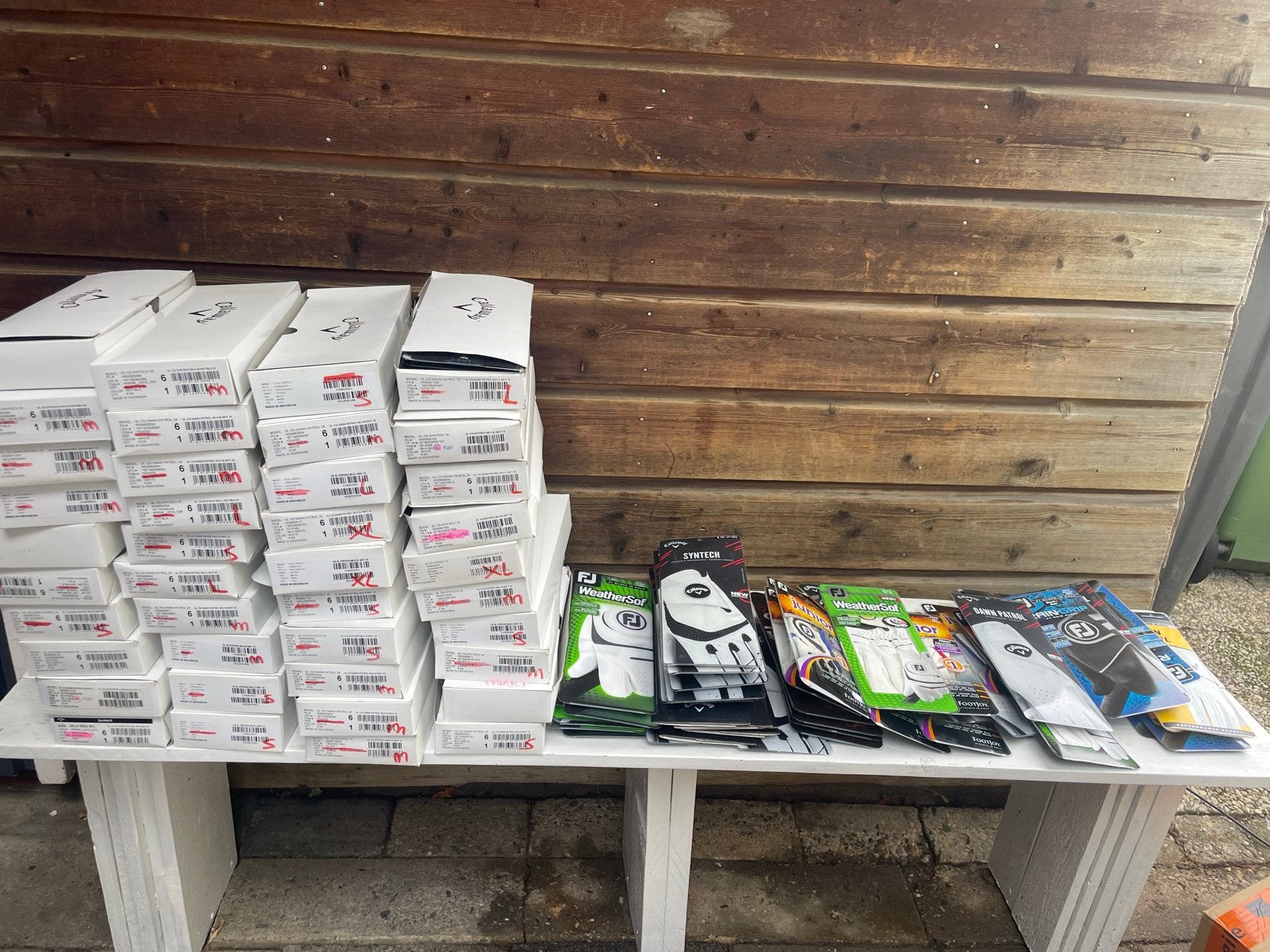 Grote partij (287 stuks)golfhandschoenen (FootJoy, Callaway), Ophalen of Verzenden, Nieuw