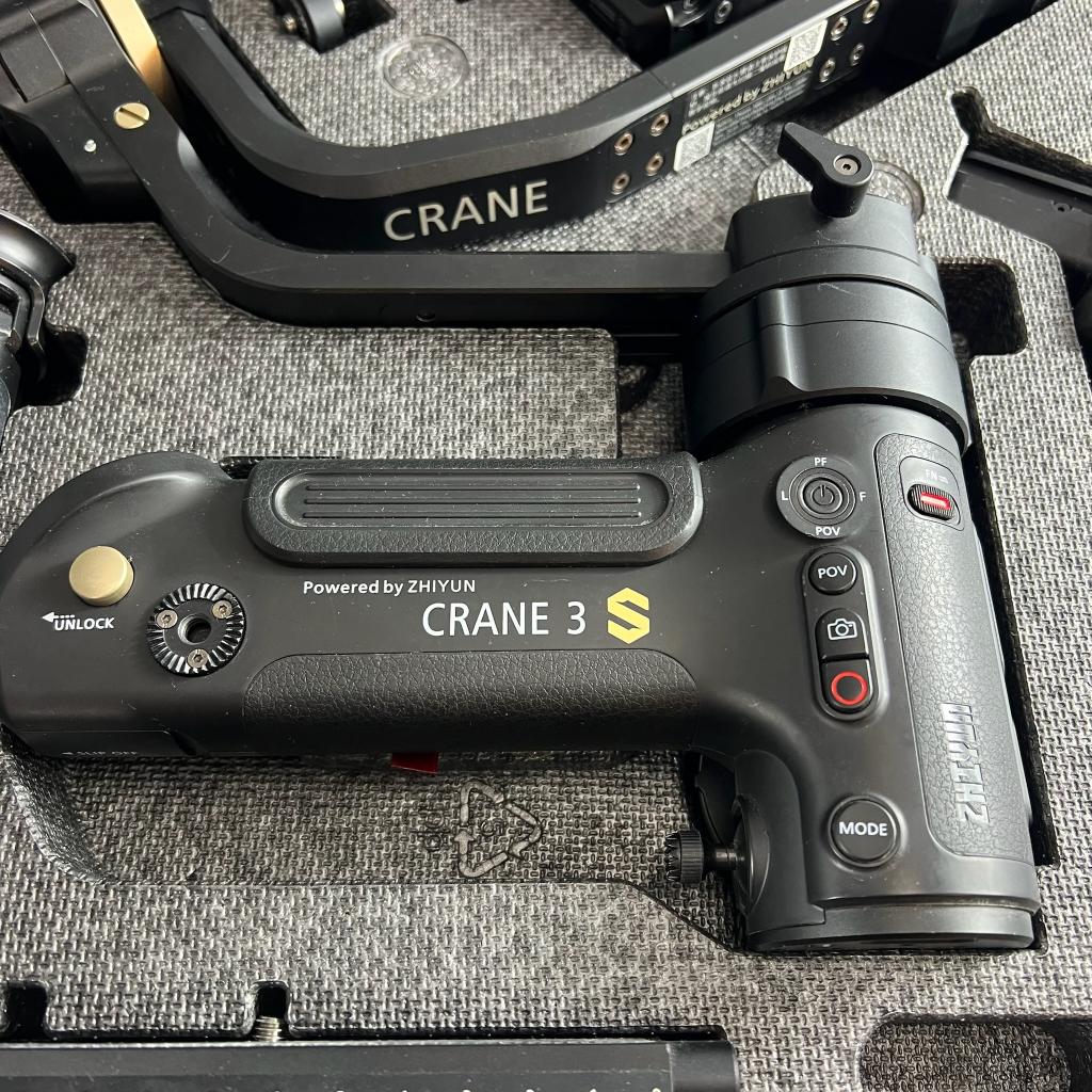 Zhiyun Crane 3S stabilisator compleet in koffer | 402597, Ophalen of Verzenden, Overige typen