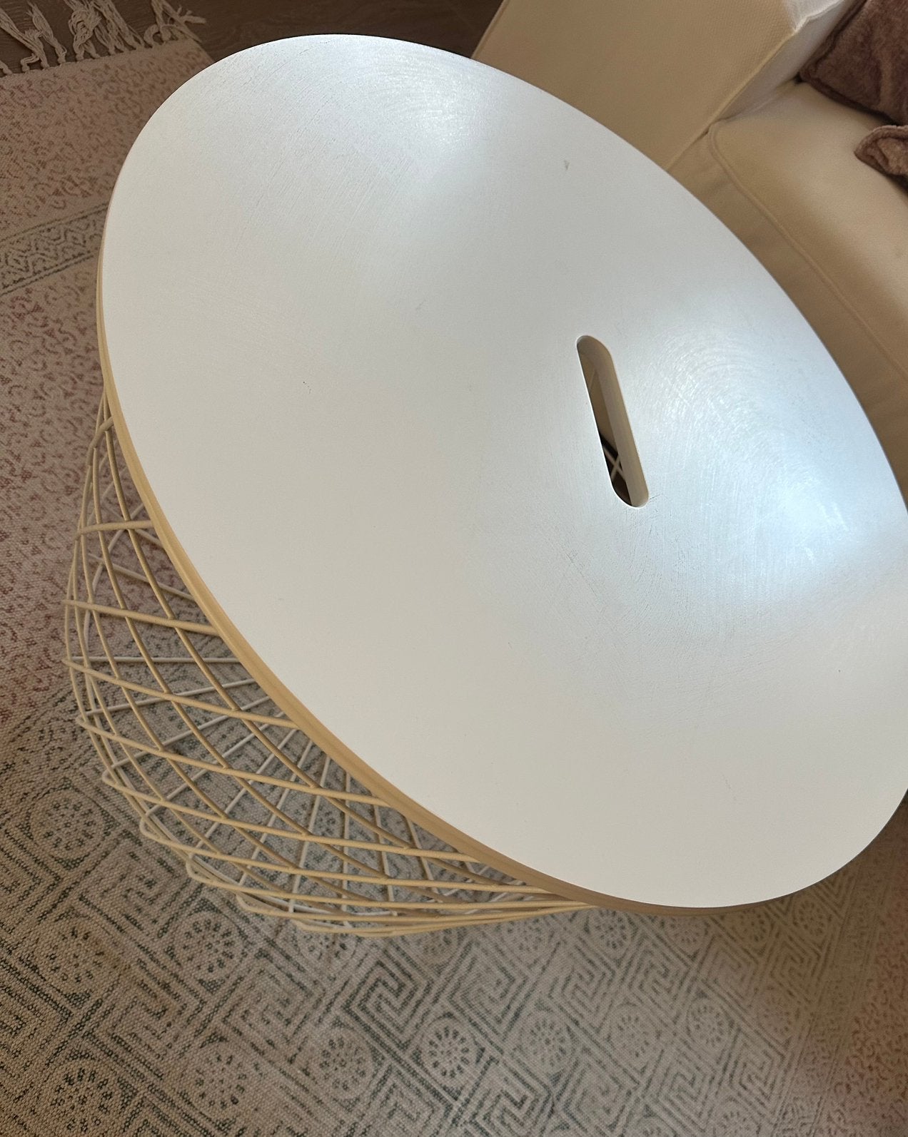 Salontafel ikea, Ophalen, 100 tot 150 cm, 50 tot 100 cm, Zo goed als nieuw