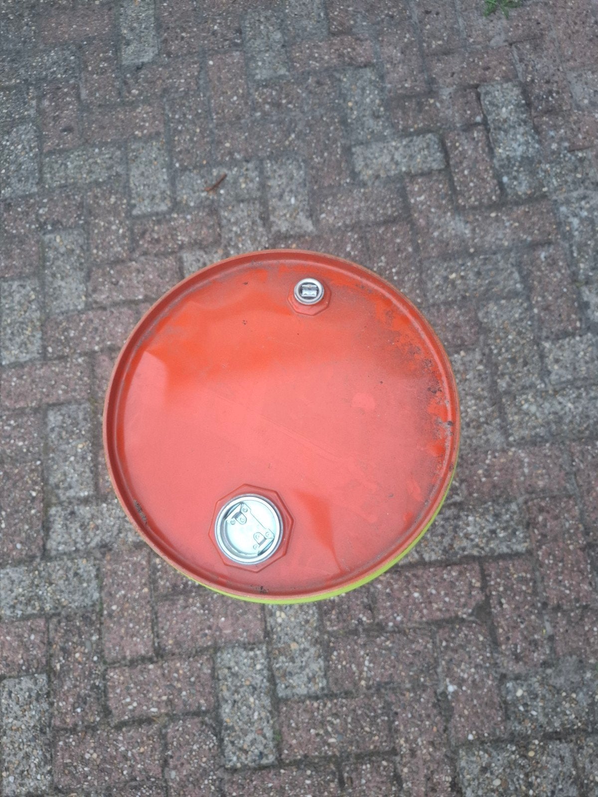 60 liter vat, Ophalen