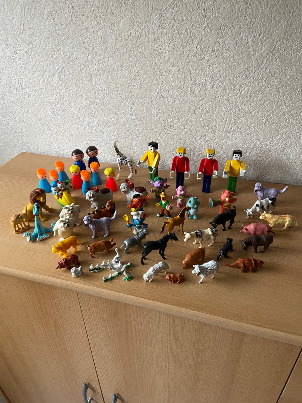 Leuke verschillende dieren en poppetjes., Ophalen of Verzenden, Zo goed als nieuw, Jongen of Meisje