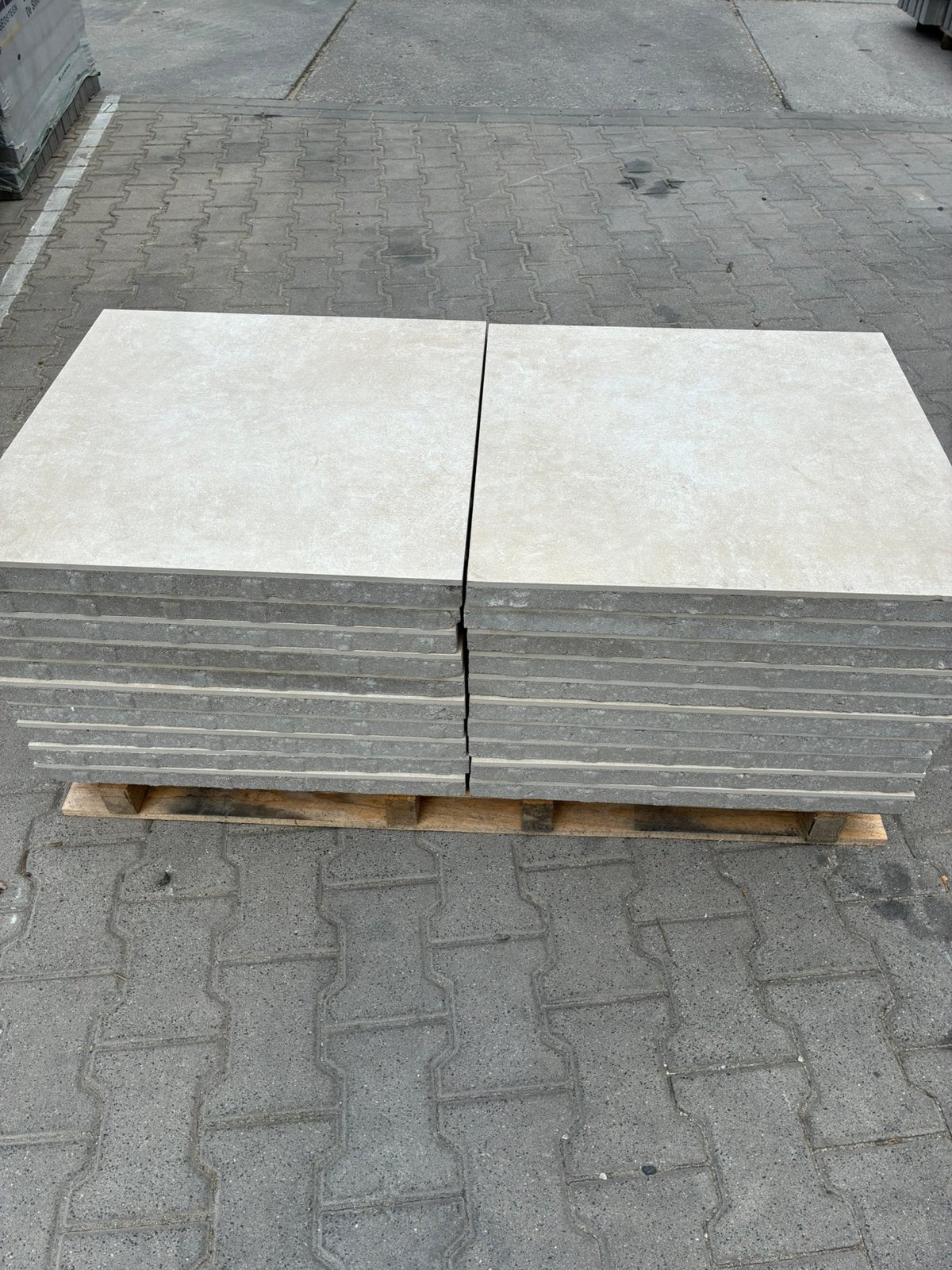 Keramische tegels 60x60  Pisa  Sabbia, Ophalen, Zo goed als nieuw, Keramiek, Terrastegels