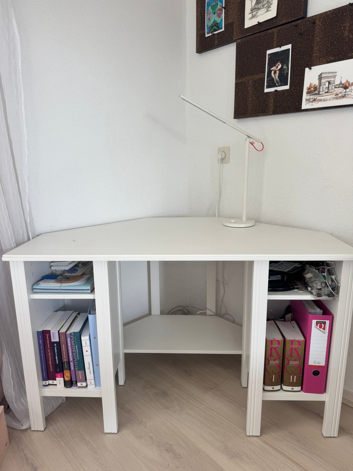 Witte hoekbureau, Ophalen, Zo goed als nieuw
