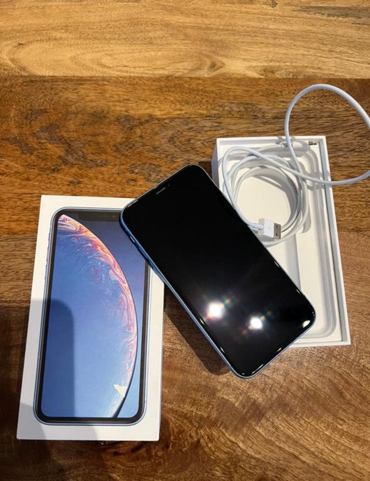 Iphone XR Blauw, Telecommunicatie, Mobiele telefoons | Apple iPhone, Zo goed als nieuw, 64 GB, Zonder abonnement, iPhone XR, Blauw