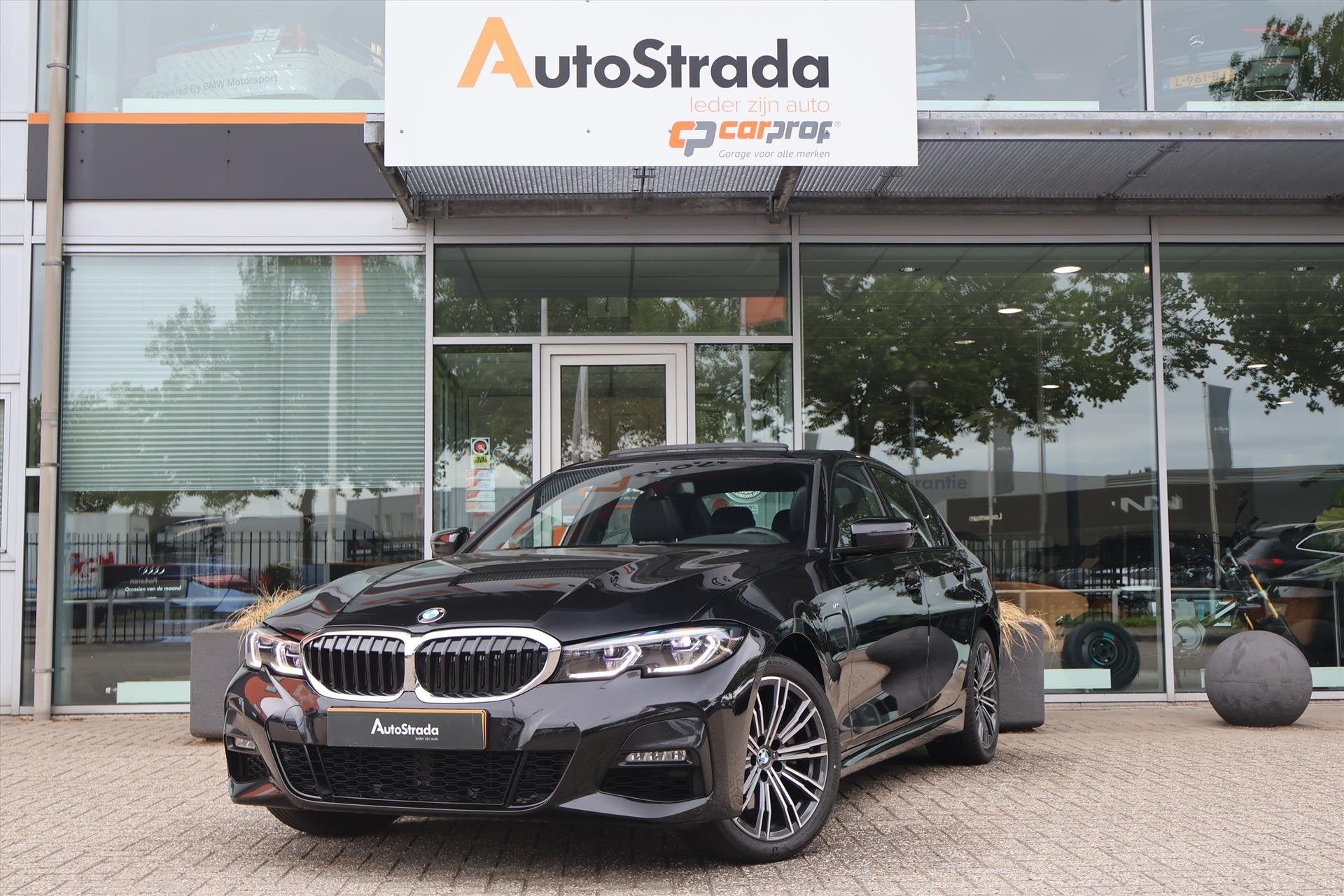 BMW 3-Serie (g20) 320e M-Sport 204pk | Sfeer | Laser LED | P, Auto's, Gebruikt, 4 cilinders, Met garantie (alle), Bedrijf