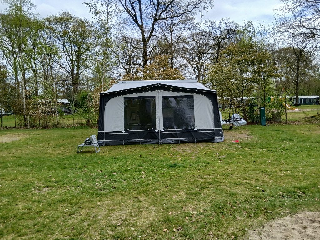 voortent, Ophalen, Zo goed als nieuw
