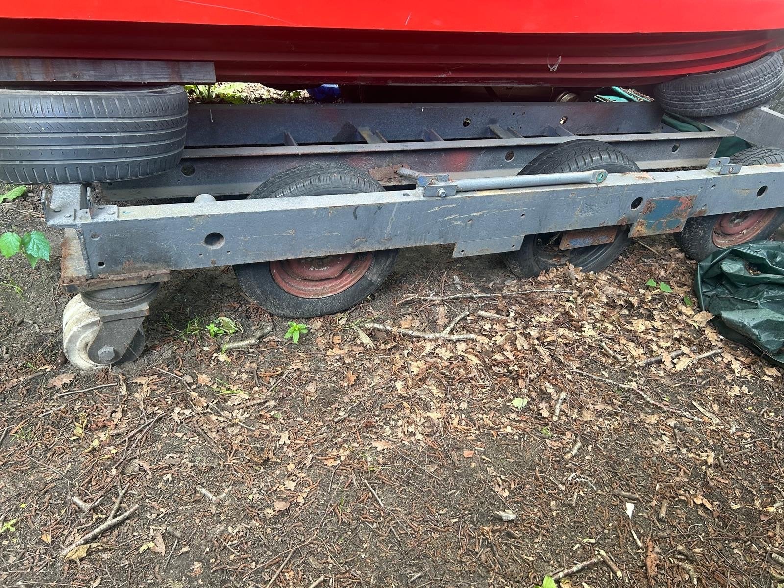 Robuuste botenbok op wielen voor kleine boten, Watersport en Boten, Ophalen, Gebruikt, Overige typen, Motorboot