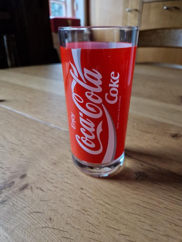 COCA COLA GLAS, Verzamelen, Ophalen of Verzenden, Gebruiksvoorwerp
