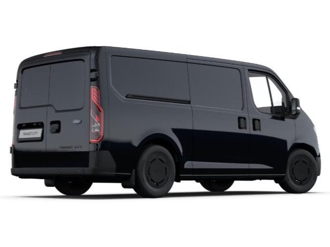 Ford Transit City L1H1 56 kWh, 12 maanden, Stof, 254 km, LED verlichting